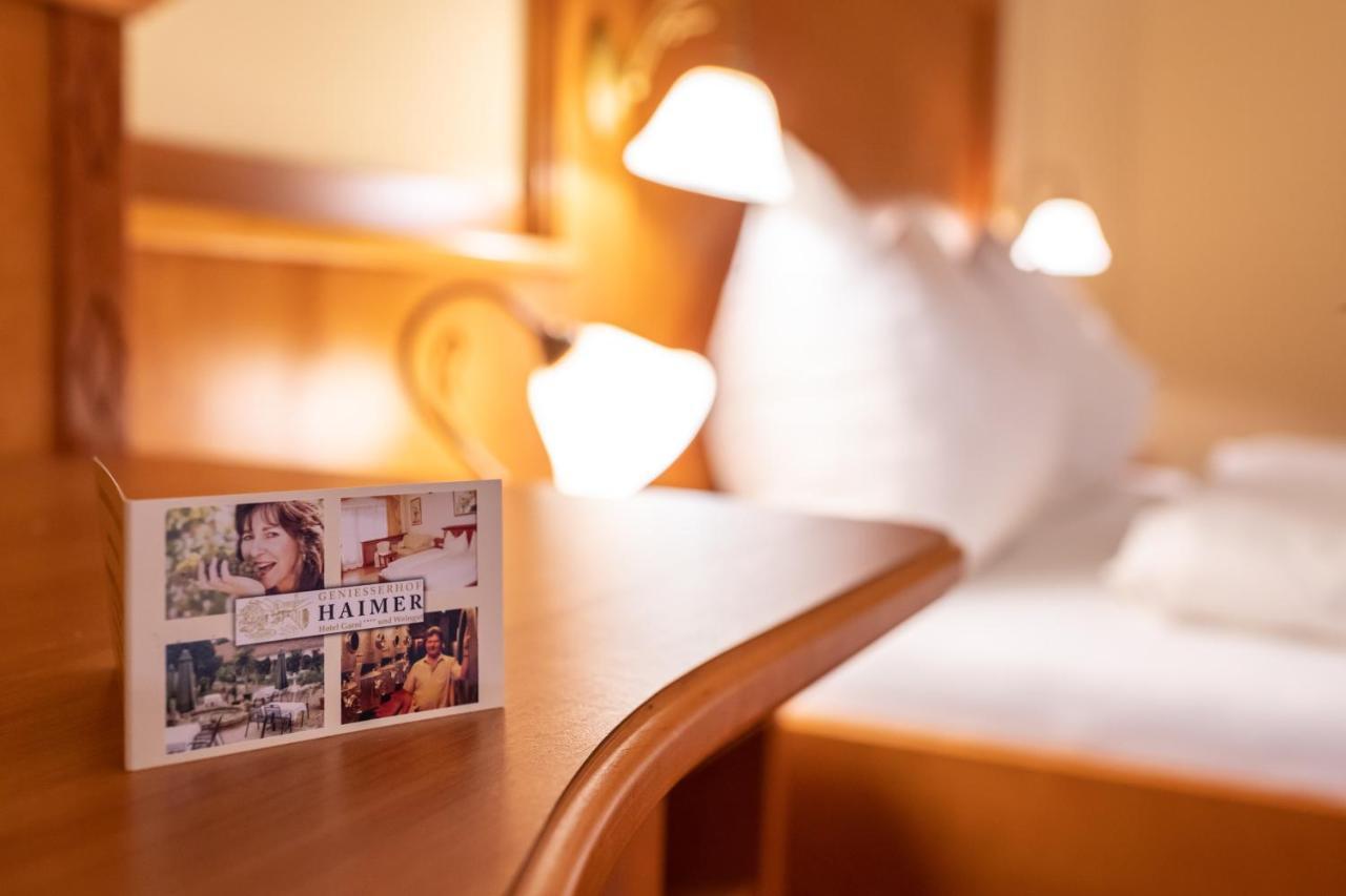 Geniesserhof Haimer - Hotel Garni Poysdorf Buitenkant foto